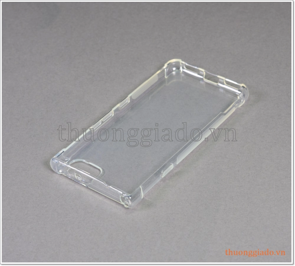 Ốp lưng silicone Blackberry KeyOne (ốp dẻo trong suốt chống sốc 4 góc)