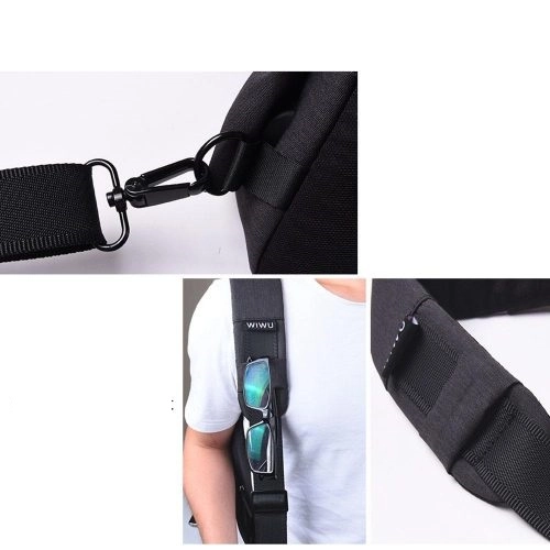 Túi đeo chéo thời trang chống nước, hiệu WiWu Cross Body Bag