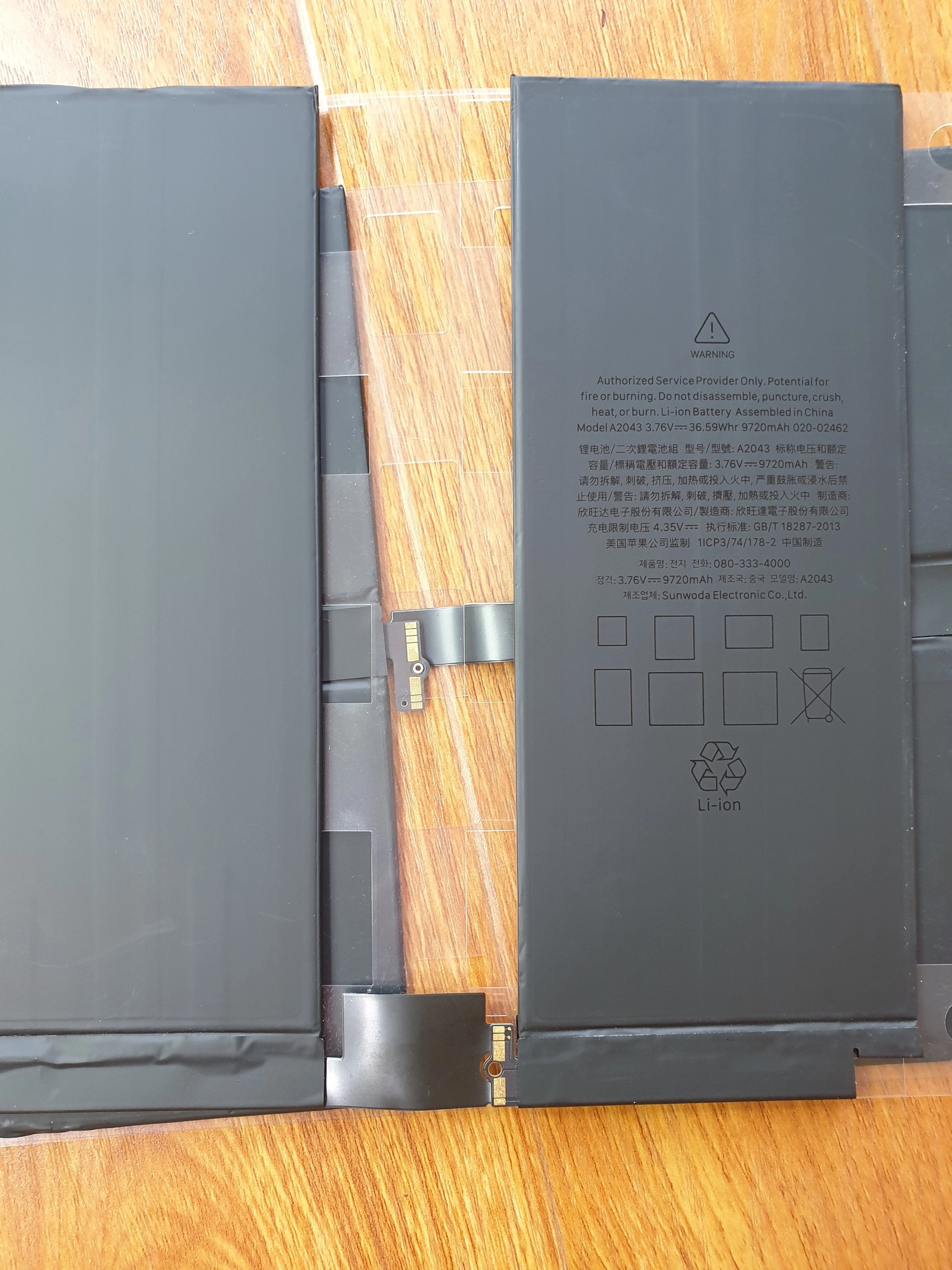 Thay pin iPad Pro 11 inch Apple A2042 7869mAh 29.72Wh