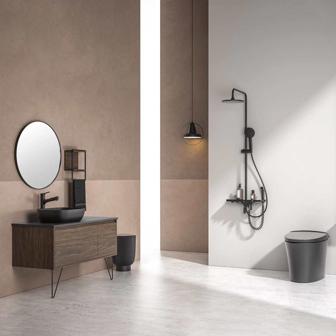 Sen cây tắm đứng Xiaomi diiib DXYLY006 màu đen