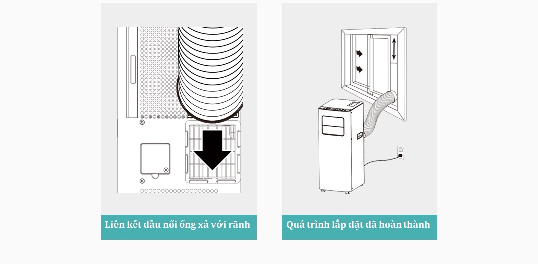 Máy điều hòa không khí di động Xiaomi NEW WIDETECH KY-26EAW1 1HP (kết nối mihome)