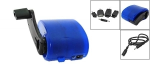 Sạc điện thoại bằng thiết bị quay tay