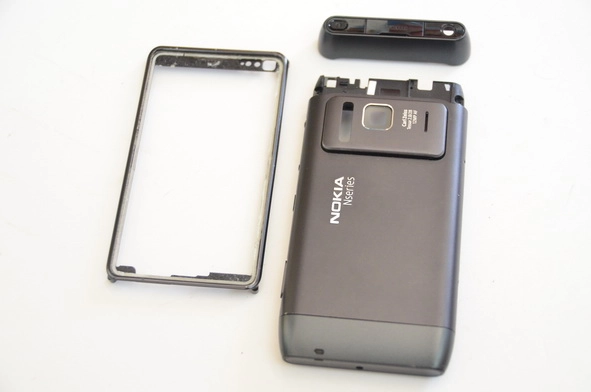 Thay Vỏ Nokia N8-00 Xám Đen  Original Housing (Hàng tháo máy)