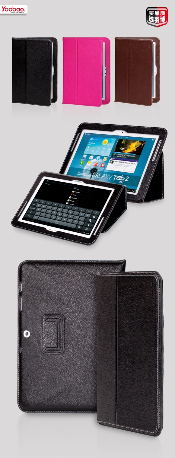 Bao Da Samsung P5100 Galaxy Tab 2 ( Yoobao Exucutive Leather Case)