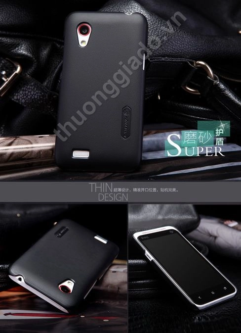 Vỏ ốp lưng cho HTC T328d Desire VC (Ốp sần, NillKin)