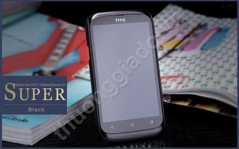 Vỏ ốp lưng cho HTC T328t  Desrie VT ( Ốp sần , NillKin)
