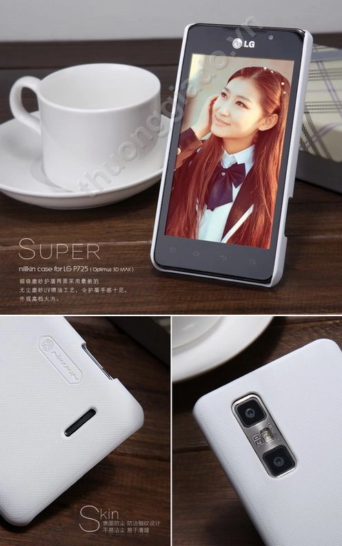 Vỏ ốp lưng NillKin cho LG Optimus 3D Max, p725, su870  (Phiên bản Hàn Quốc)
