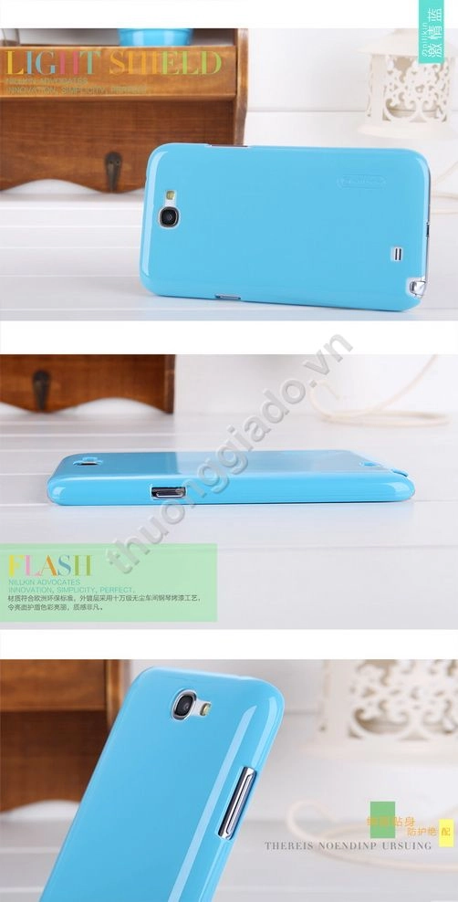 Vỏ ốp lưng cho Samsung Galaxy Note 2 N7100 (Loại sáng bóng, NillKin)