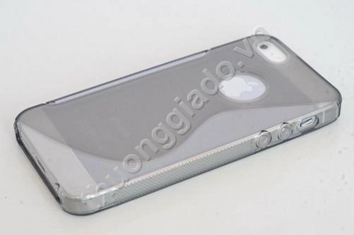 Ốp lưng silicone cho iPhone 5 (Loại chữ S)