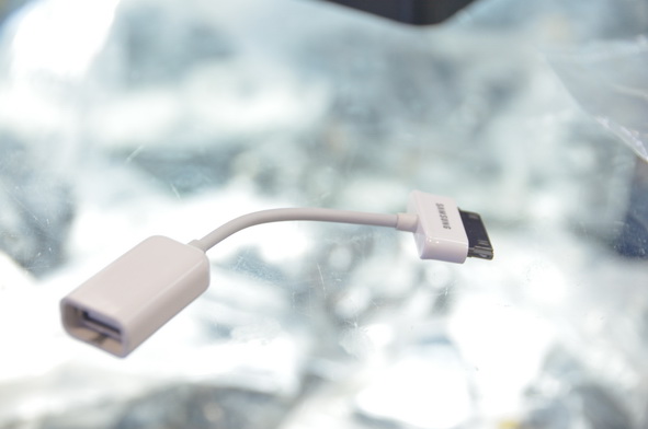 Cáp OTG cắm USB, cắm chuột cho Samsung Galaxy Tab10.1 , P7500, P7510,P7300, tab 8.9