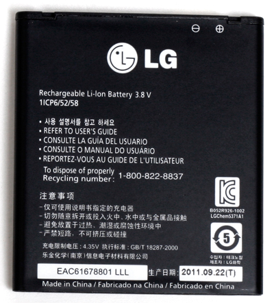 Pin LG BL-49KH Original Battery, Pin LG Optimus LTE LU6200