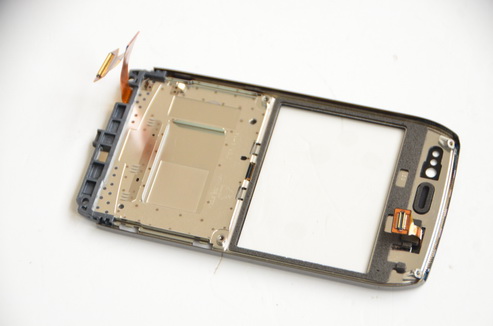Thay cảm ứng Nokia E6-00 (Gồm cả mặt viền kim loại+cáp bo phím+bàn phím)