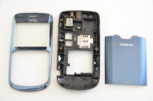 Vỏ Nokia C3-00 Blue, Original Housing