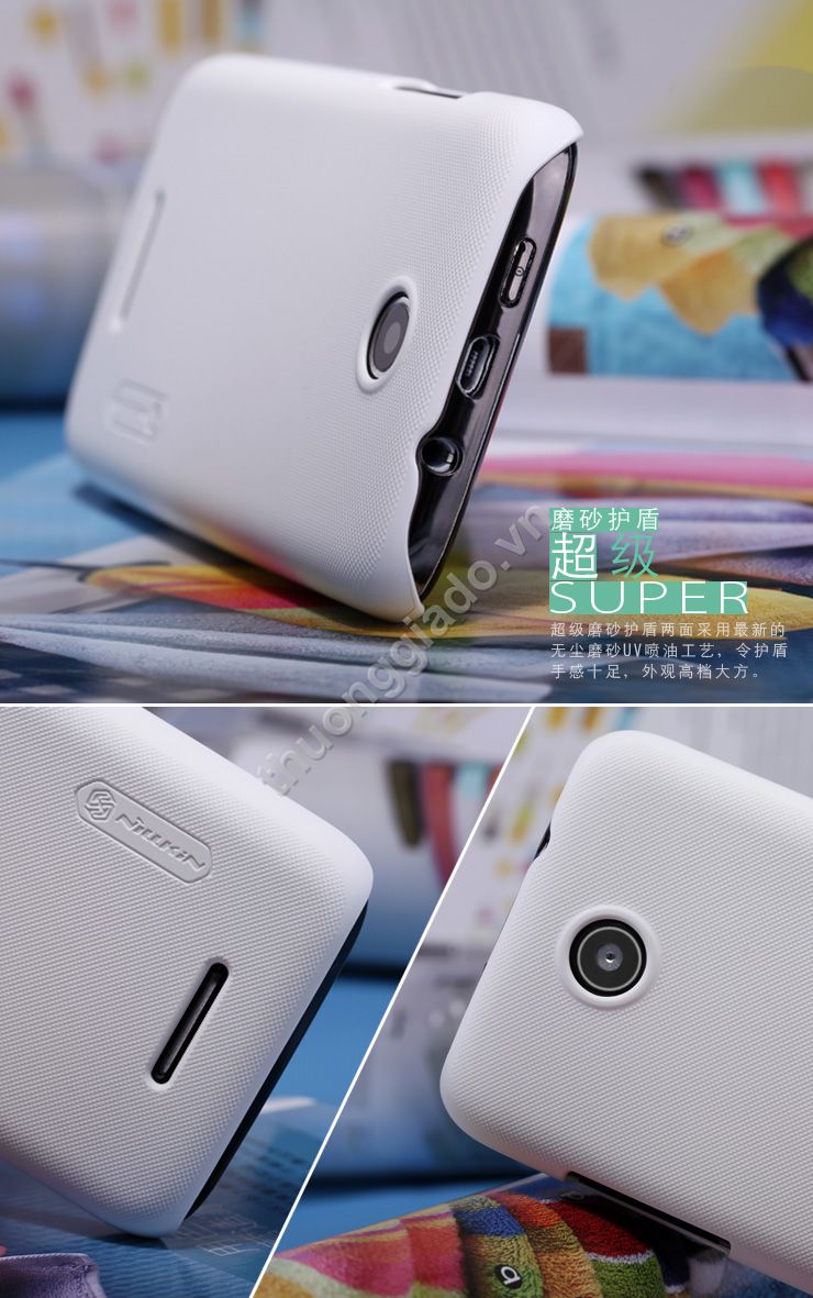 Vỏ ốp lưng cho Lenovo S880 (Loại sần NillKin)