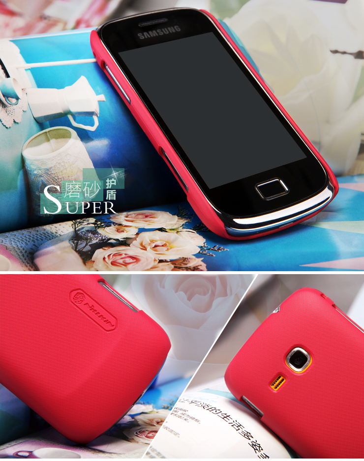 Vỏ ốp lưng cho Samsung S6500 , Galaxy mini 2 ( NillKin, loại sần)