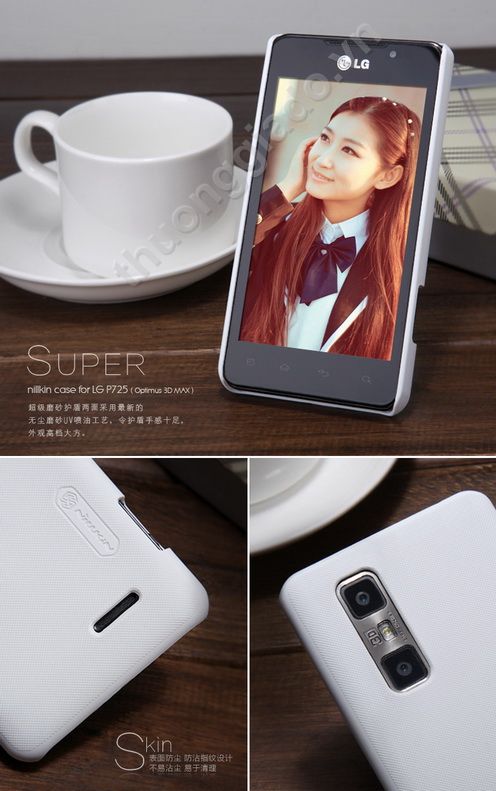 Vỏ ốp lưng NillKin cho LG Optimus 3D Max, p725, su870  (Phiên bản Hàn Quốc)