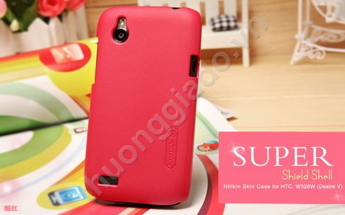 Vỏ ốp lưng NillKin sần cho HTC Desire V T328w, Desire X T328e Super Frosted Shield