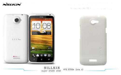 Vỏ ốp sần NillKin cho HTC One X , màu trắng