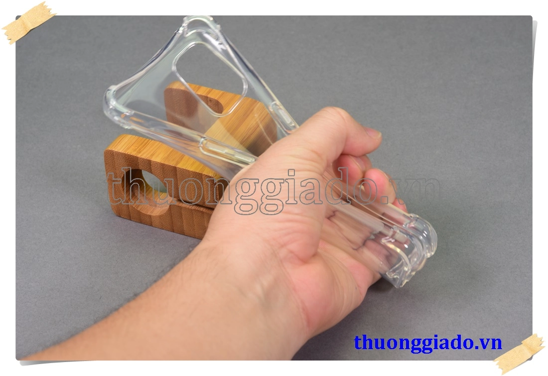 Ốp lưng silicone Realme 7 Pro, ốp dẻo trong suốt tăng cường chống sốc 4 góc