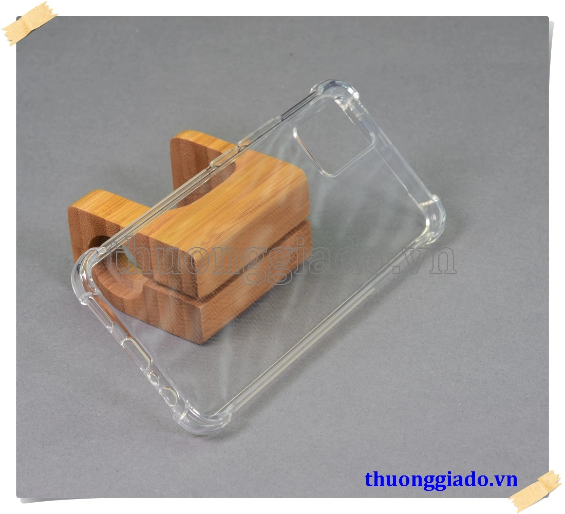 Ốp lưng silicone Vivo V20, ốp dẻo trong suốt tăng cường chống sốc 4 góc