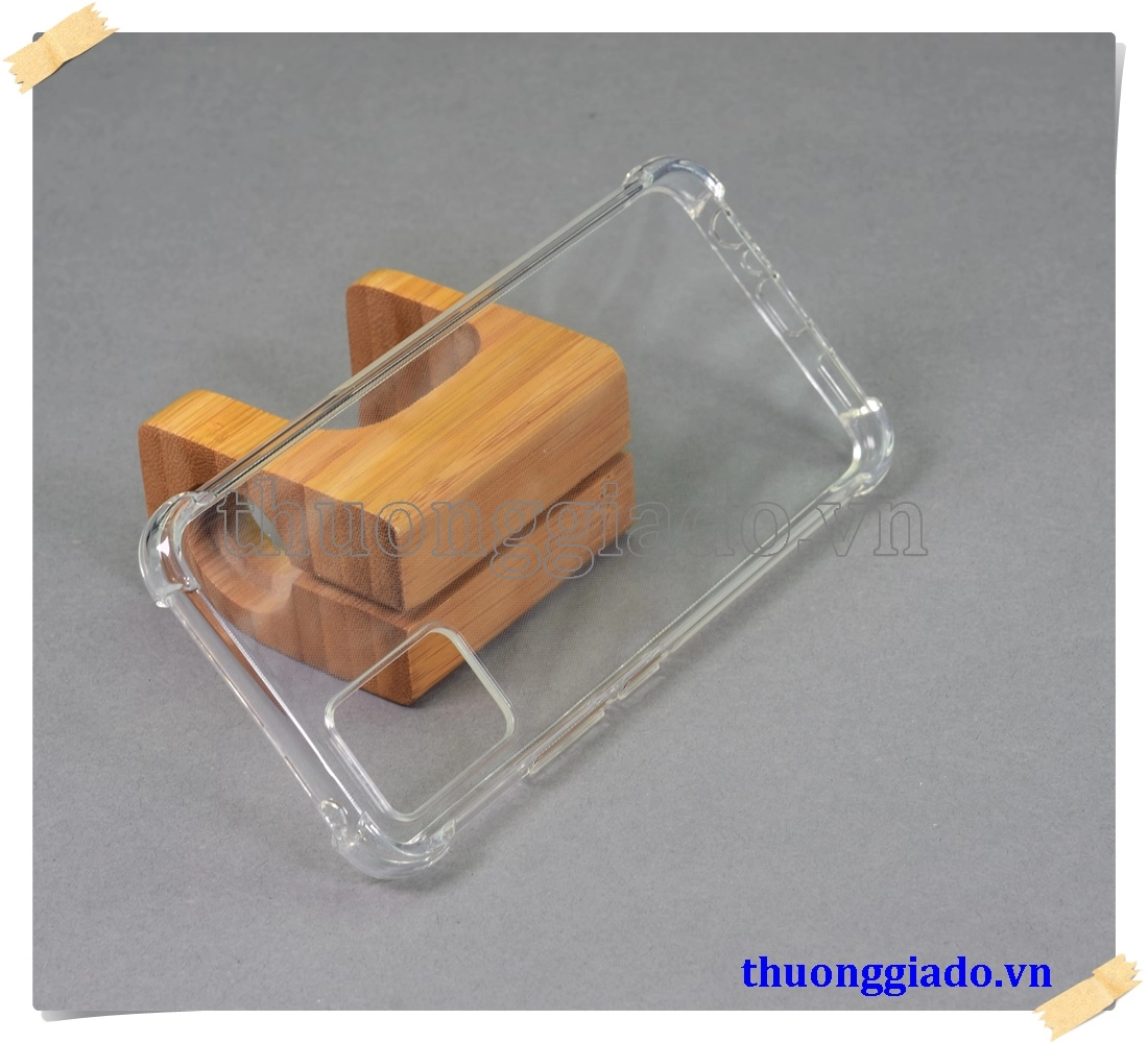 Ốp lưng silicone Vivo V20, ốp dẻo trong suốt tăng cường chống sốc 4 góc