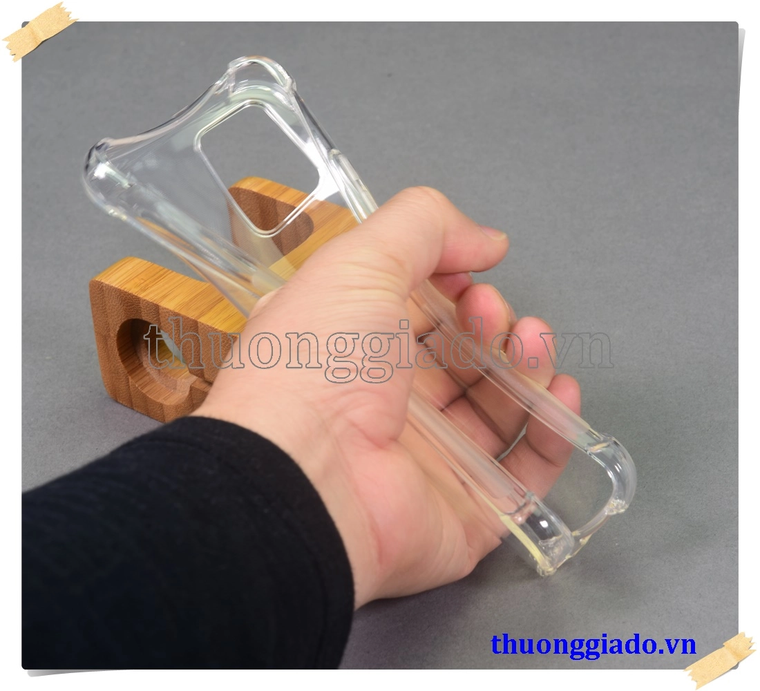 Ốp lưng silicone Vivo V20, ốp dẻo trong suốt tăng cường chống sốc 4 góc