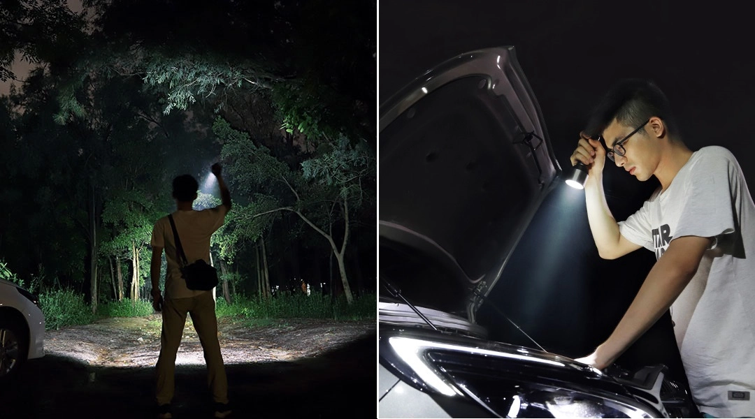 Đèn pin dã ngoại Xiaomi Nextool ZES0417 (độ sáng 2000 lumen, chiếu xa 380m, IPX7)