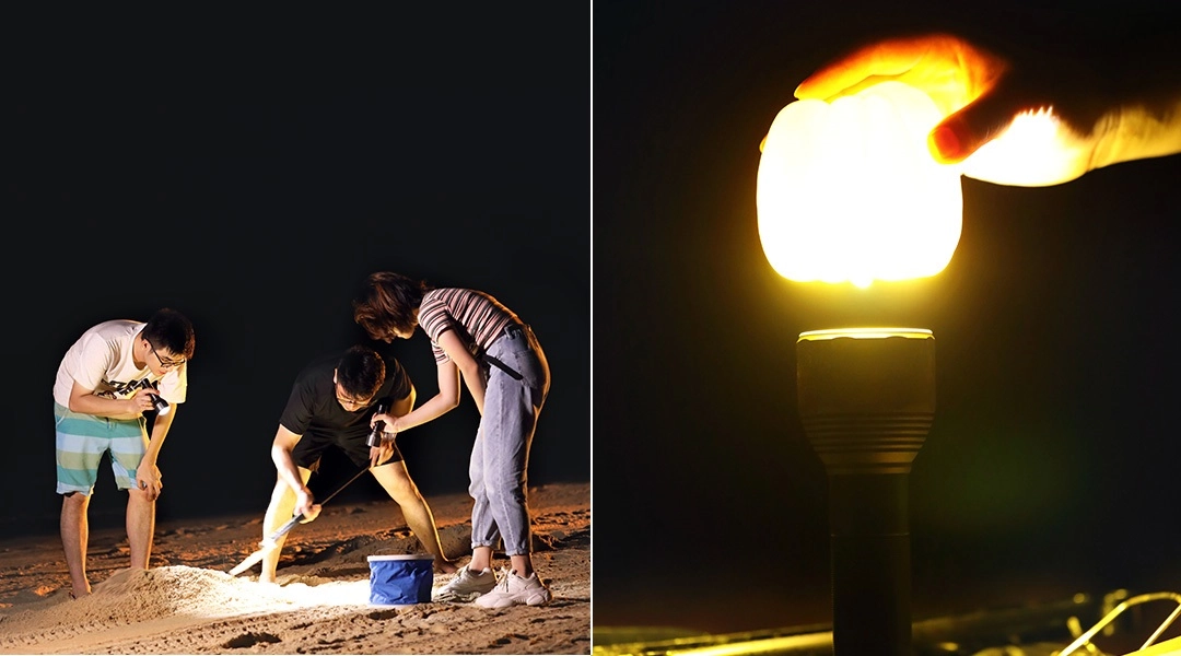 Đèn pin dã ngoại Xiaomi Nextool ZES0417 (độ sáng 2000 lumen, chiếu xa 380m, IPX7)