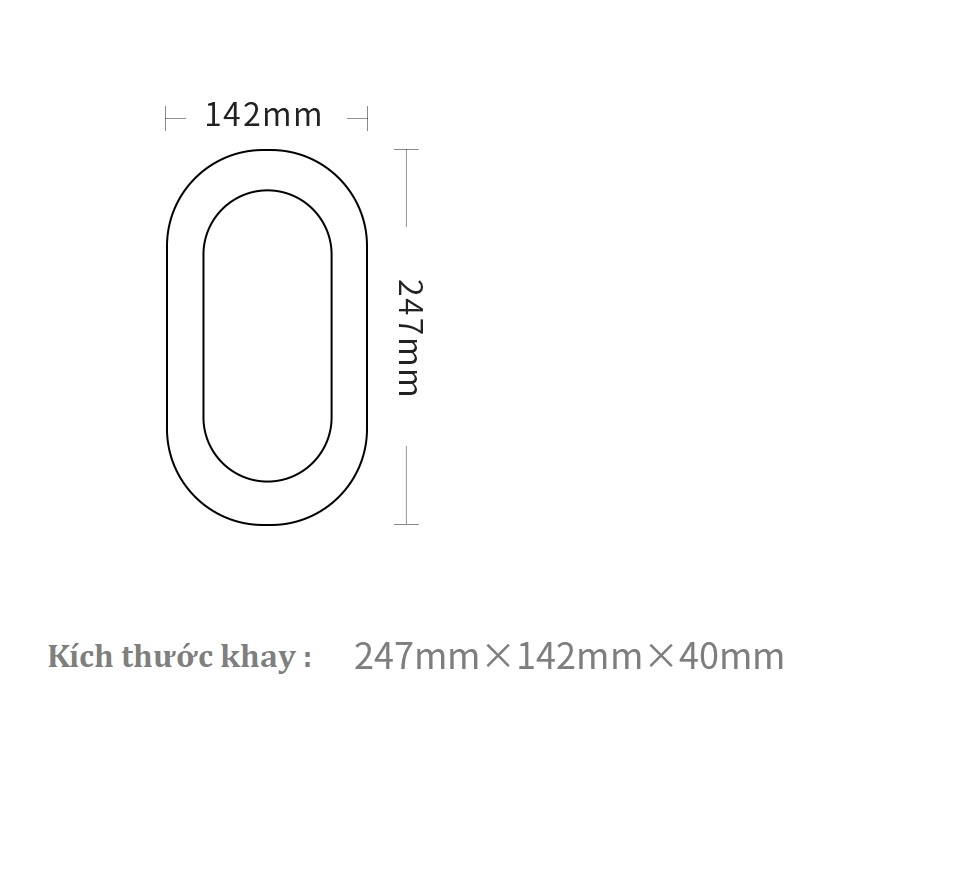 Khay túi rác thay thế cho thùng rác thông minh Xiaomi TowNew T3