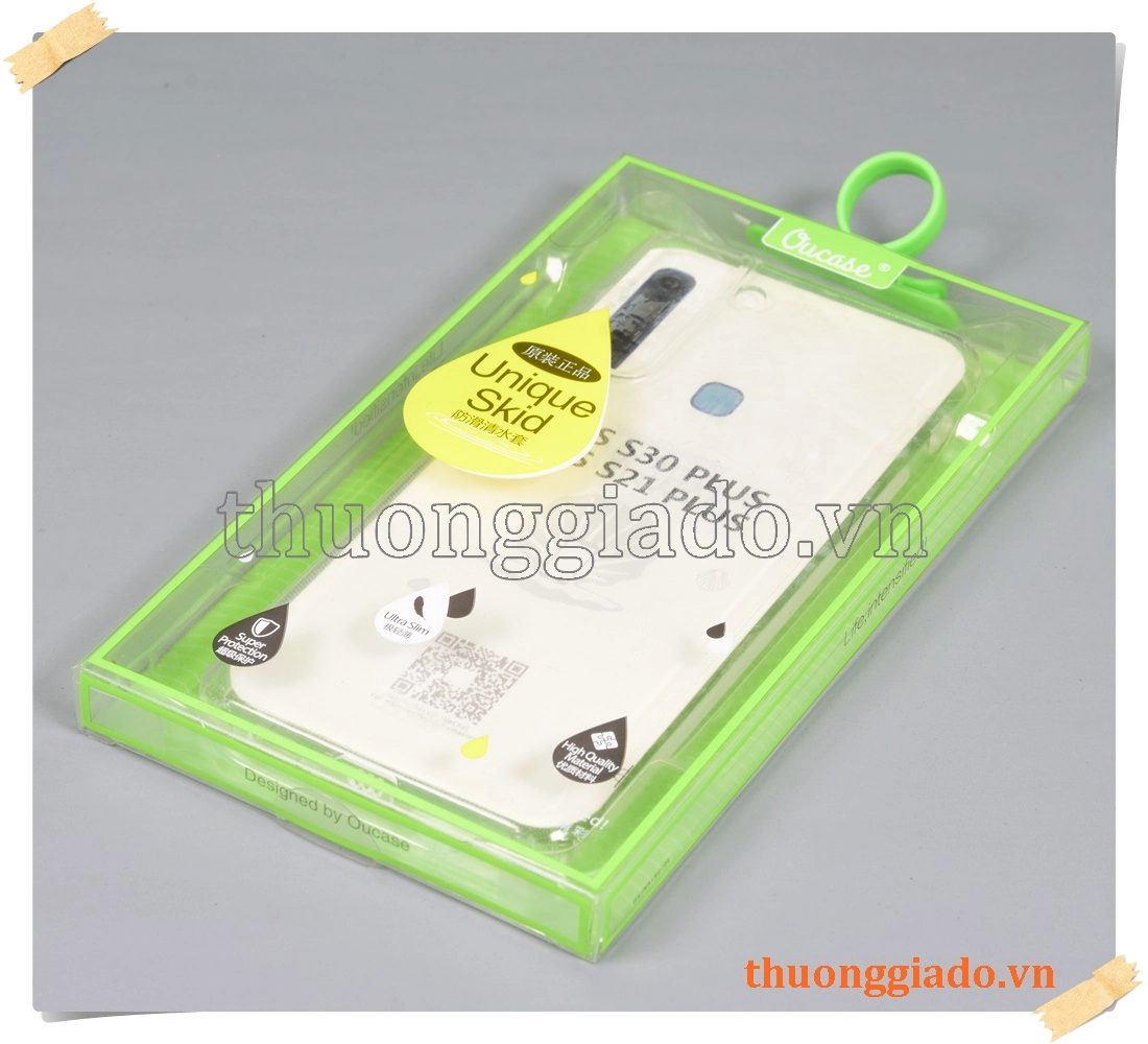 Ốp lưng silicone Samsung Galaxy S21+ SM-G996 ốp dẻo trong suốt (hiệu VU case)