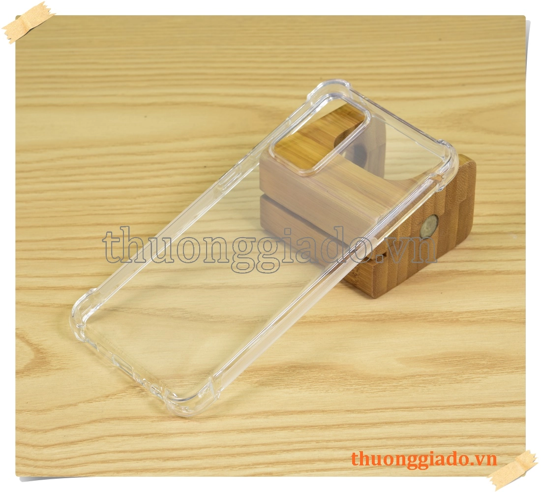 Ốp lưng silicone Samsung Galaxy A52, ốp dẻo trong suốt, chống sốc 4 góc