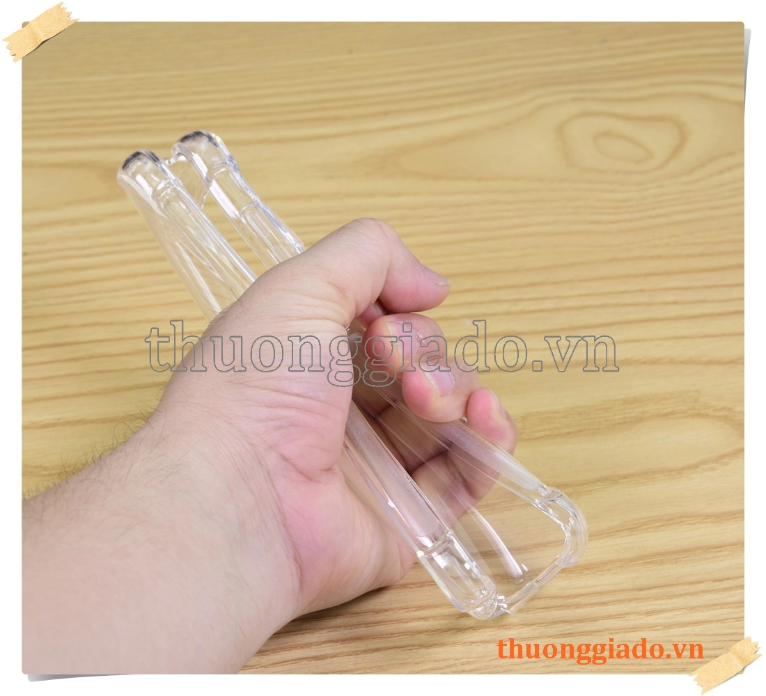 Ốp lưng silicone Samsung Galaxy A52, ốp dẻo trong suốt, chống sốc 4 góc