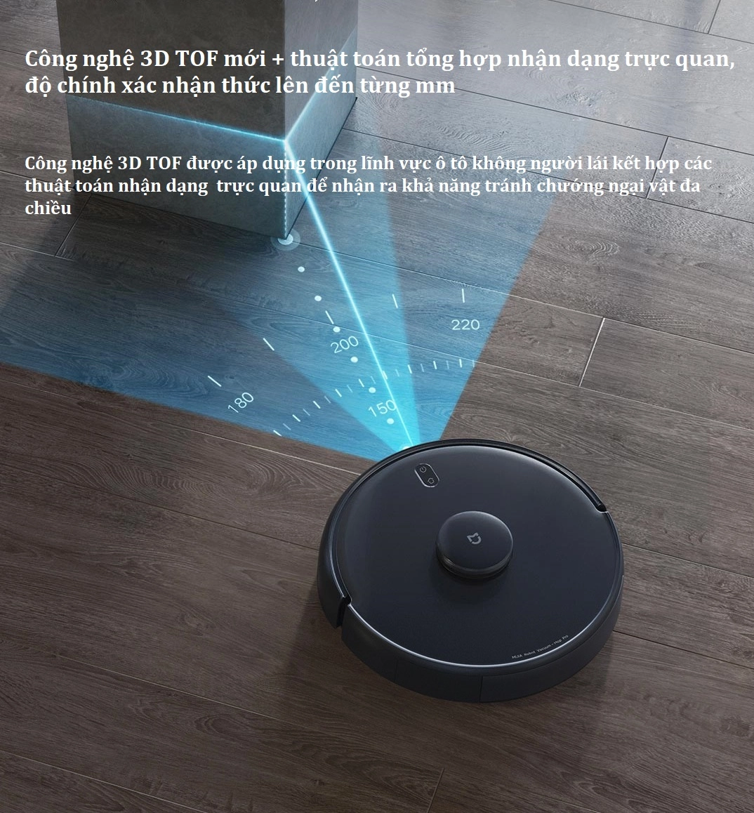 Robot hút bụi lau nhà Xiaomi Robot Vacuum Pro MJSTS1