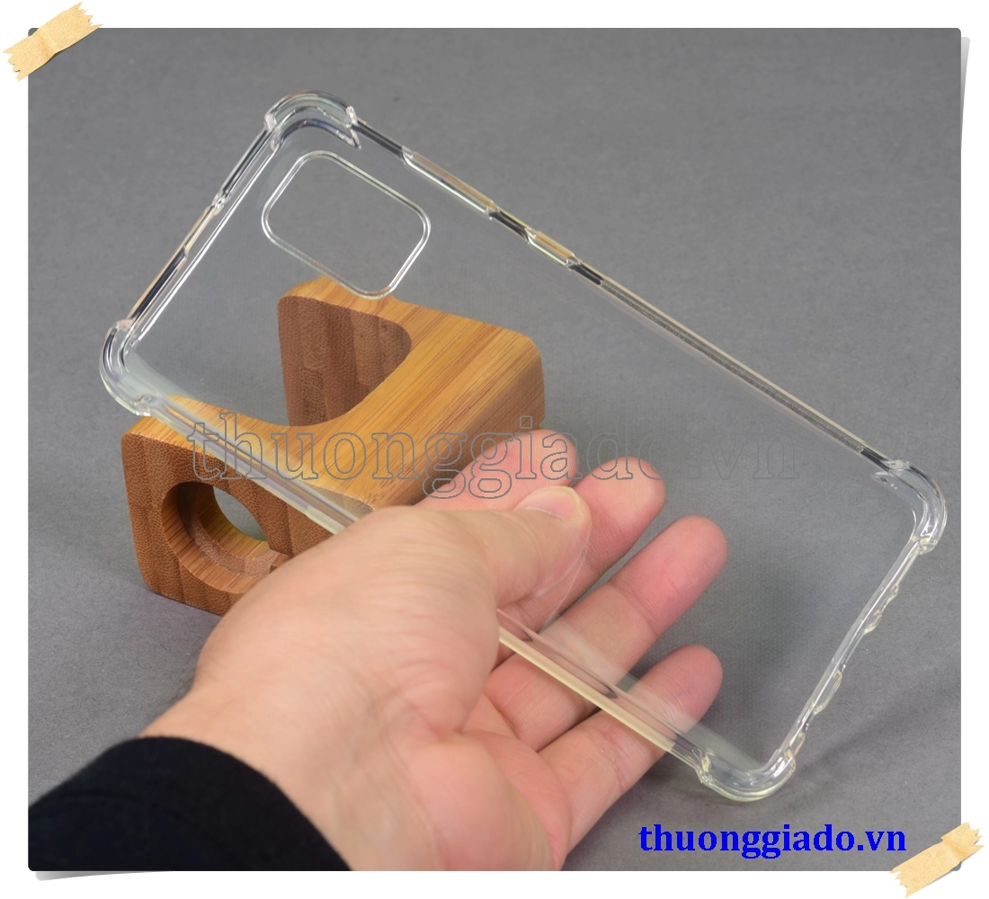 Ốp lưng silicone Samsung Galaxy A31, ốp dẻo trong suốt chống sốc 4 góc