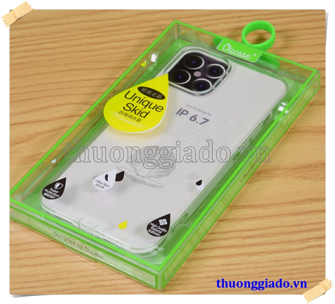 Ốp lưng silicone trong suốt Vu Case cho iPhone 12 Pro Max Ốp lưng silicone trong suốt Vu Case cho iPhone 12 Pro Max