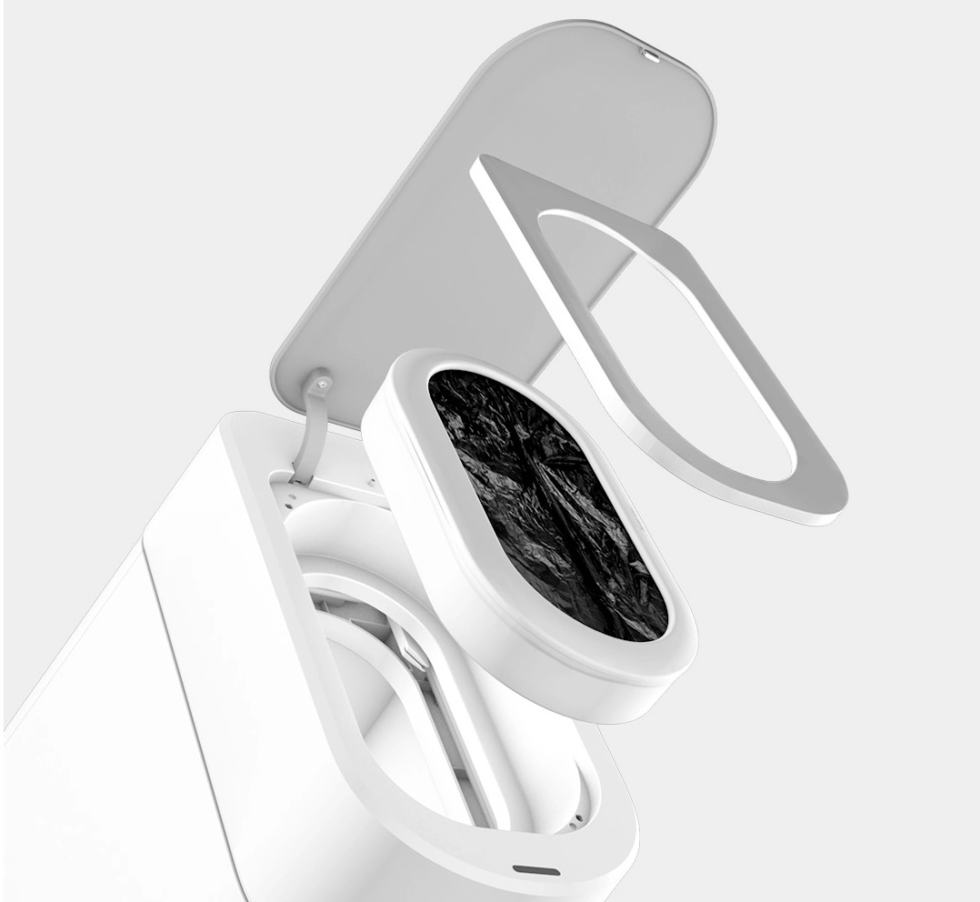 Thùng rác thông minh Xiaomi Townew T3 13L màu trắng