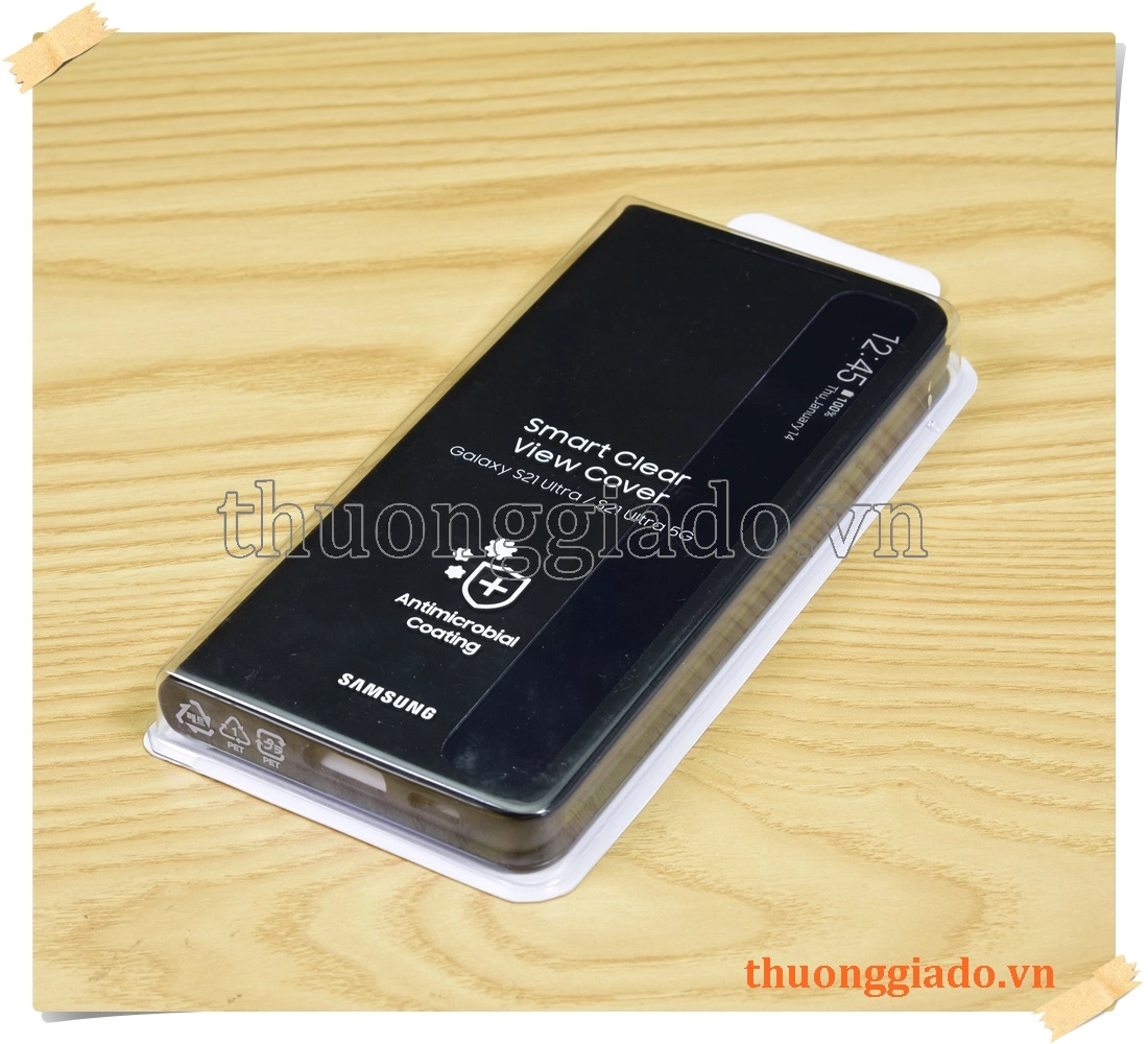 Bao da Samsung Galaxy S21 Ultra Clear View chính hãng SM-G998