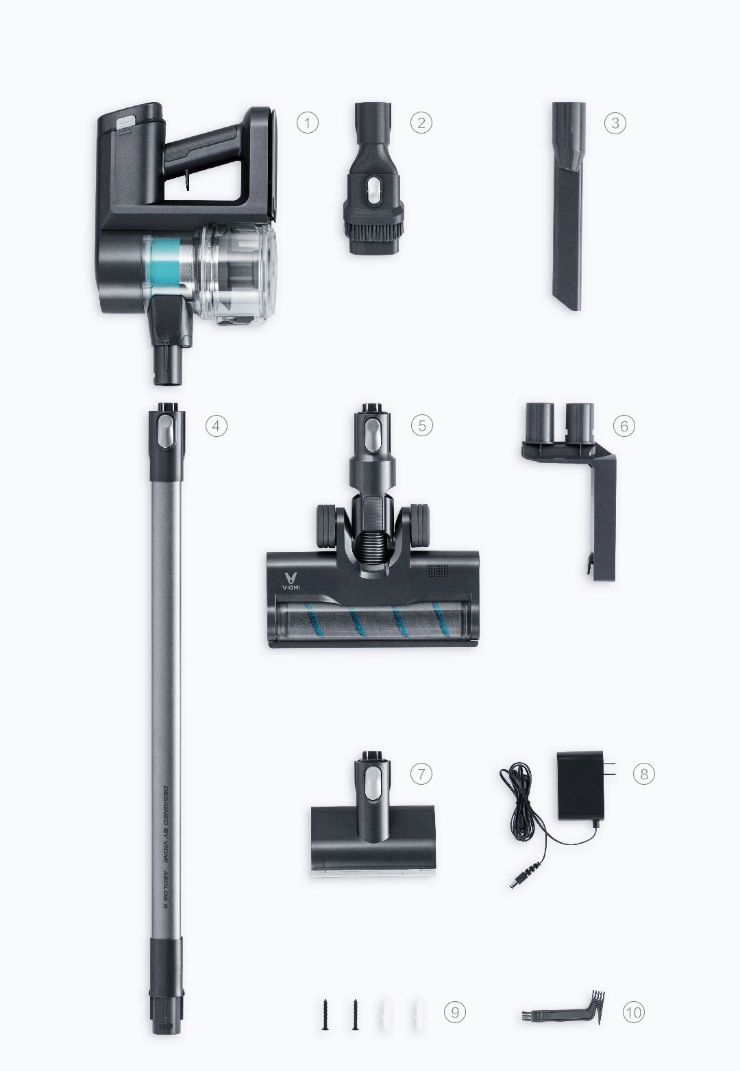 Máy hút bụi không dây cầm tay Xiaomi Viomi Yunmi VXXC09 (23kPa, 60 phút)