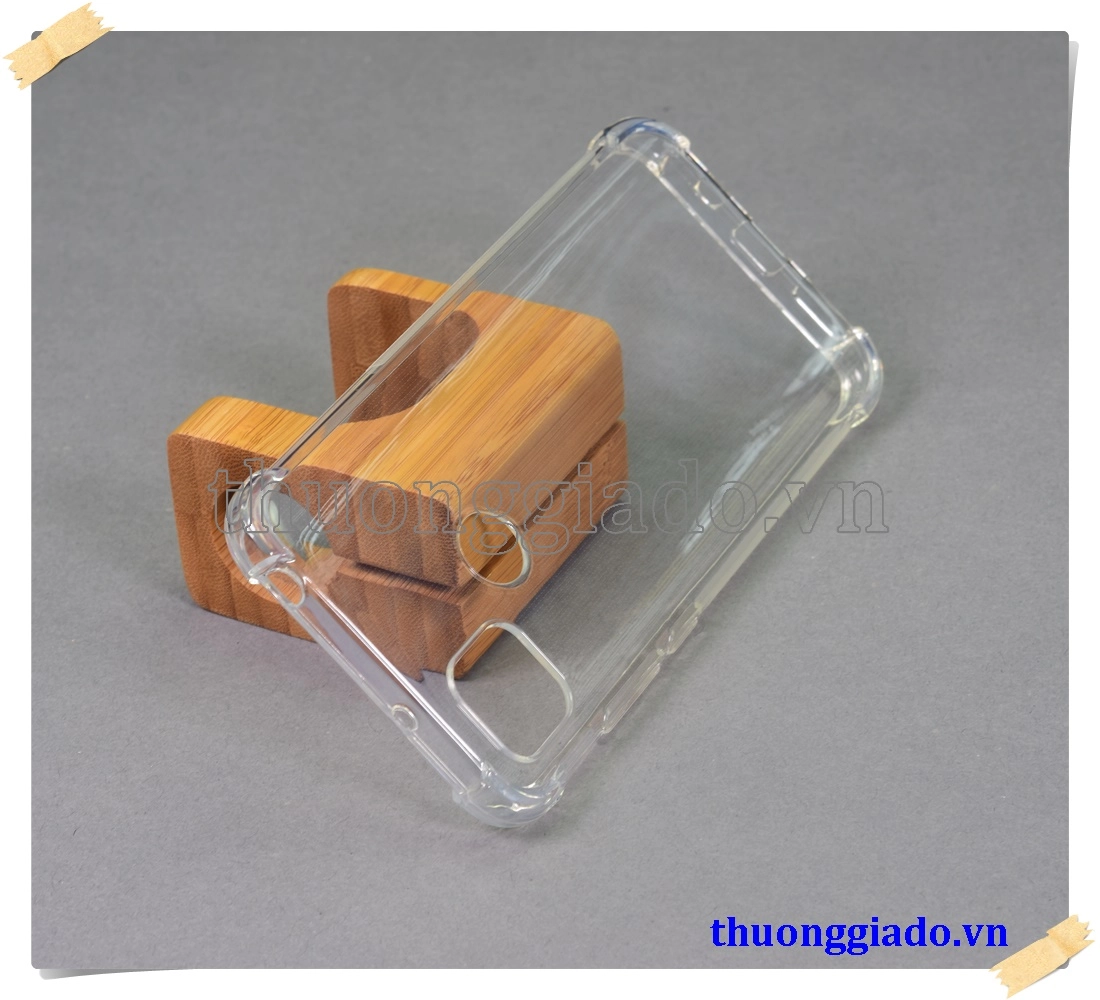 Ốp lưng silicone Mi Redmi 9C, ốp deo trong suốt tăng cường chống sốc 4 góc