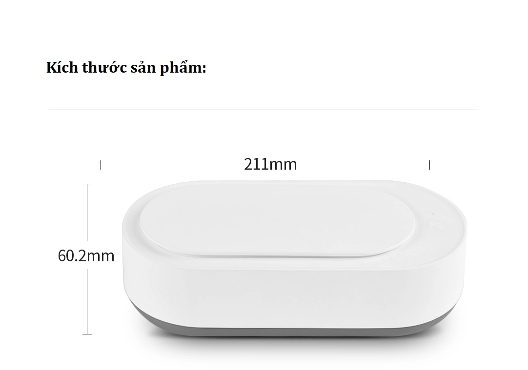 Máy siêu âm làm sạch kính mắt và trang sức Xiaomi EraClean Pro GA02