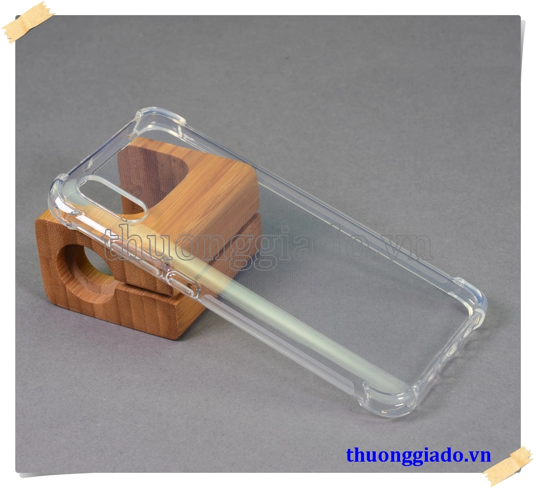Ốp lưng silicone Mi Redmi 9A, ốp dẻo trong suốt tăng cường chống sốc 4 góc