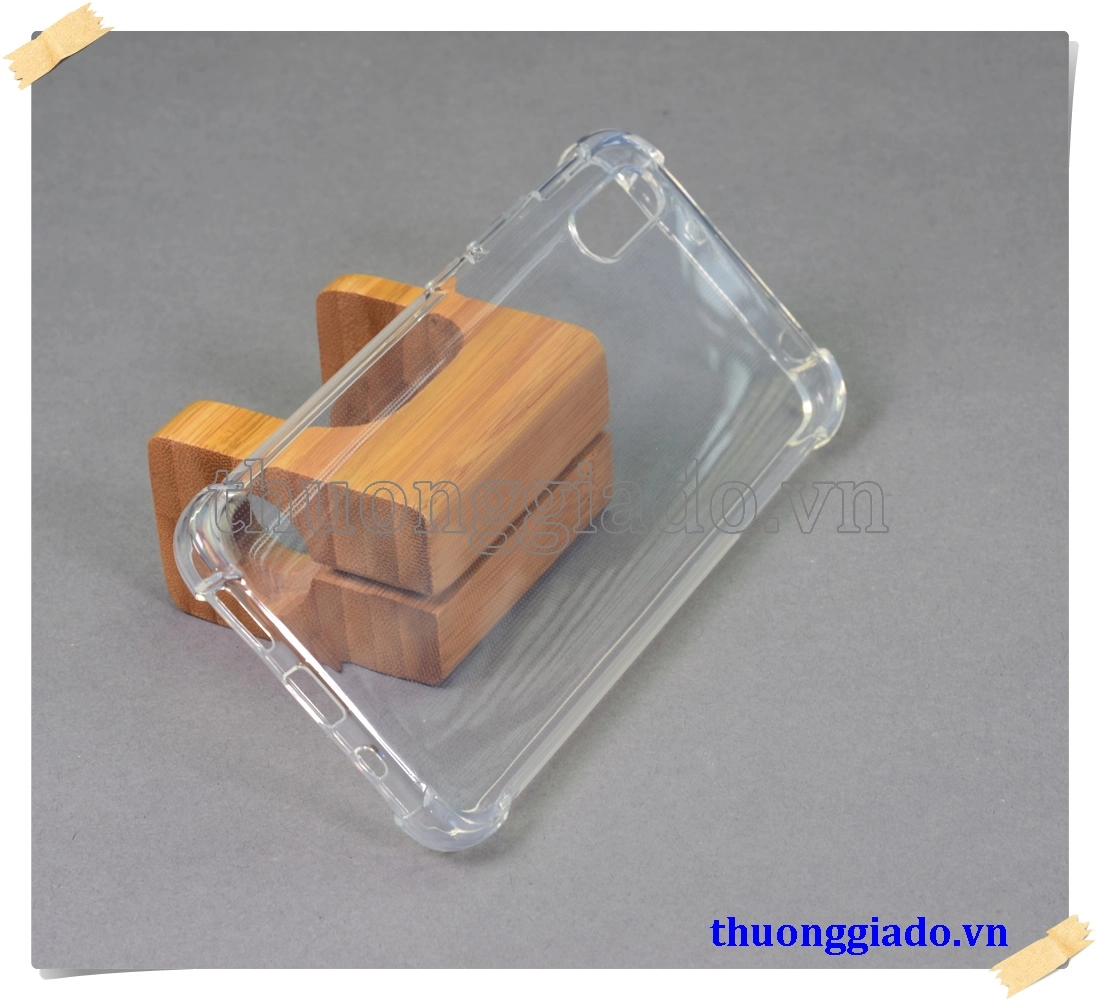 Ốp lưng silicone Mi Redmi 9A, ốp dẻo trong suốt tăng cường chống sốc 4 góc