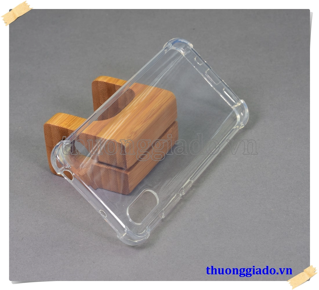 Ốp lưng silicone Mi Redmi 9A, ốp dẻo trong suốt tăng cường chống sốc 4 góc