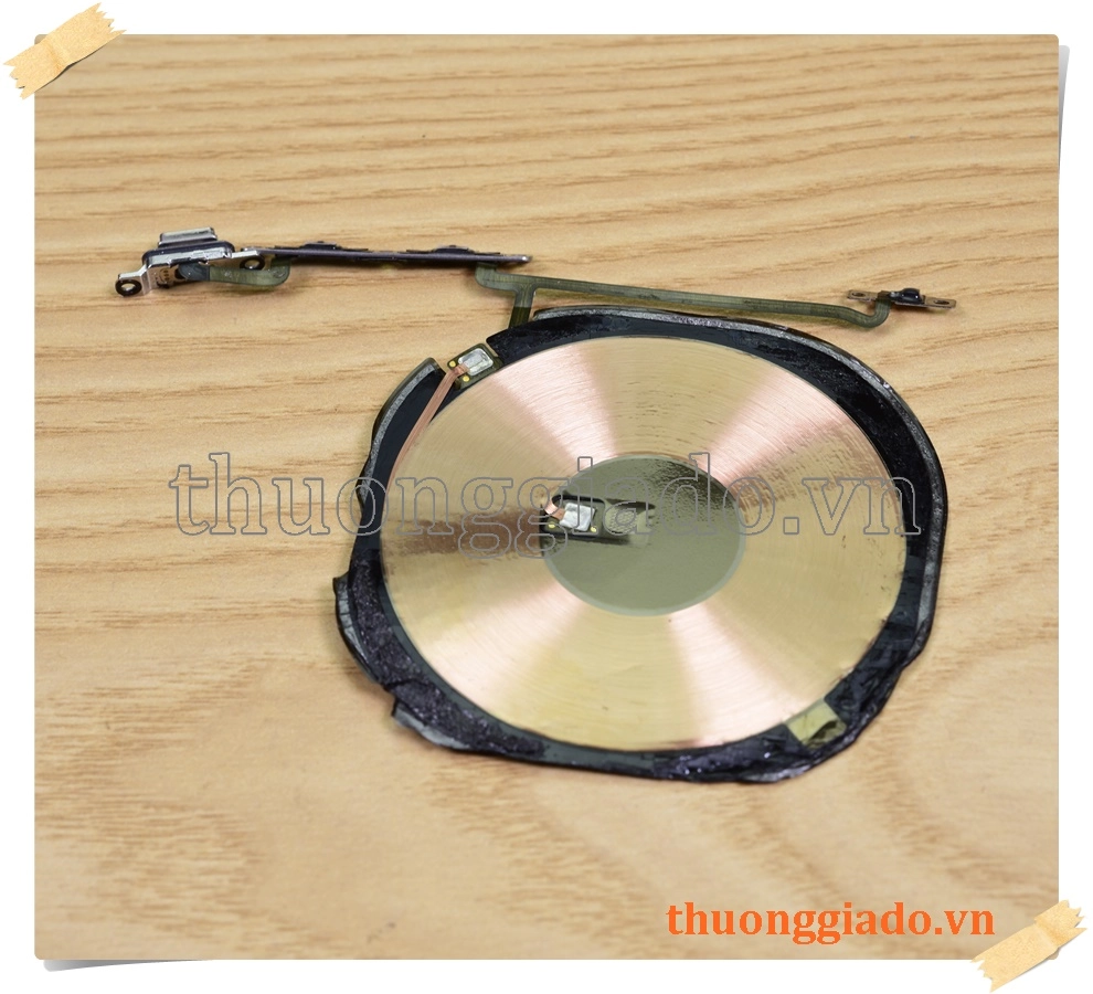 Thay cụm cáp phím chỉnh âm lượng+gạt rung+mạch sạc không dây iPhone Xs (5.8")