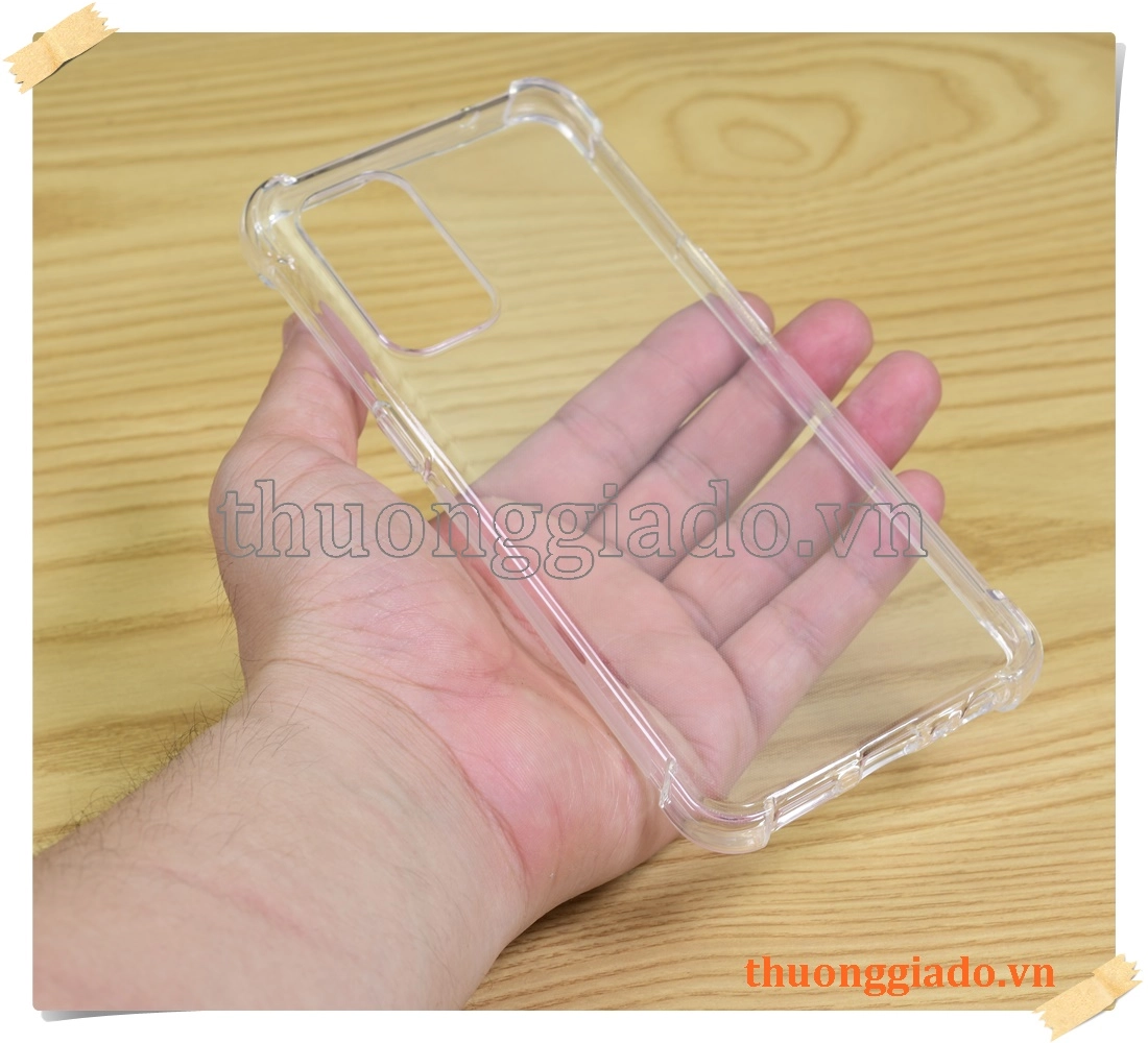 Ốp lưng silicone Oppo Reno 5 (4G), ốp dẻo trong suốt chống sốc 4 góc