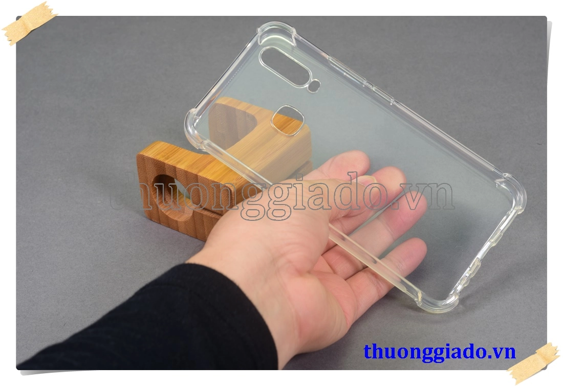 Ốp lưng silicone Vivo Y17, ốp lưng dẻo tăng cường chống sốc 4 góc