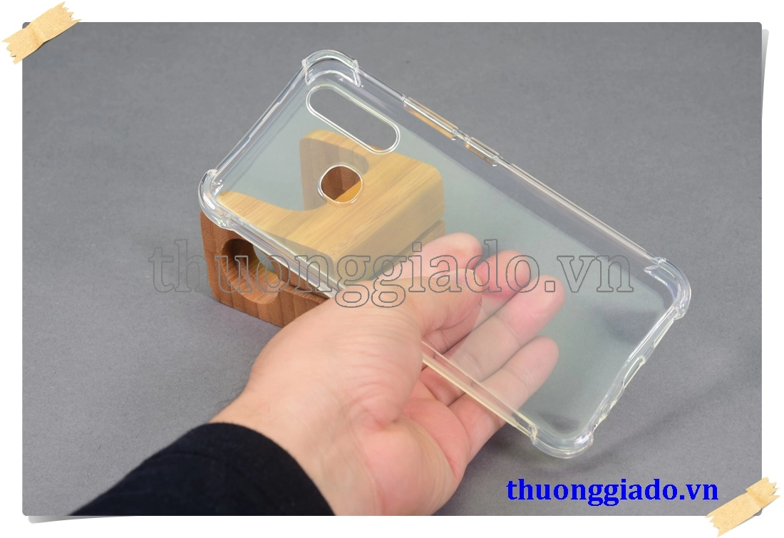 Ốp lưng silicone Vivo Y19/ Vivo U3, ốp dẻo trong suốt chống sốc 4 góc