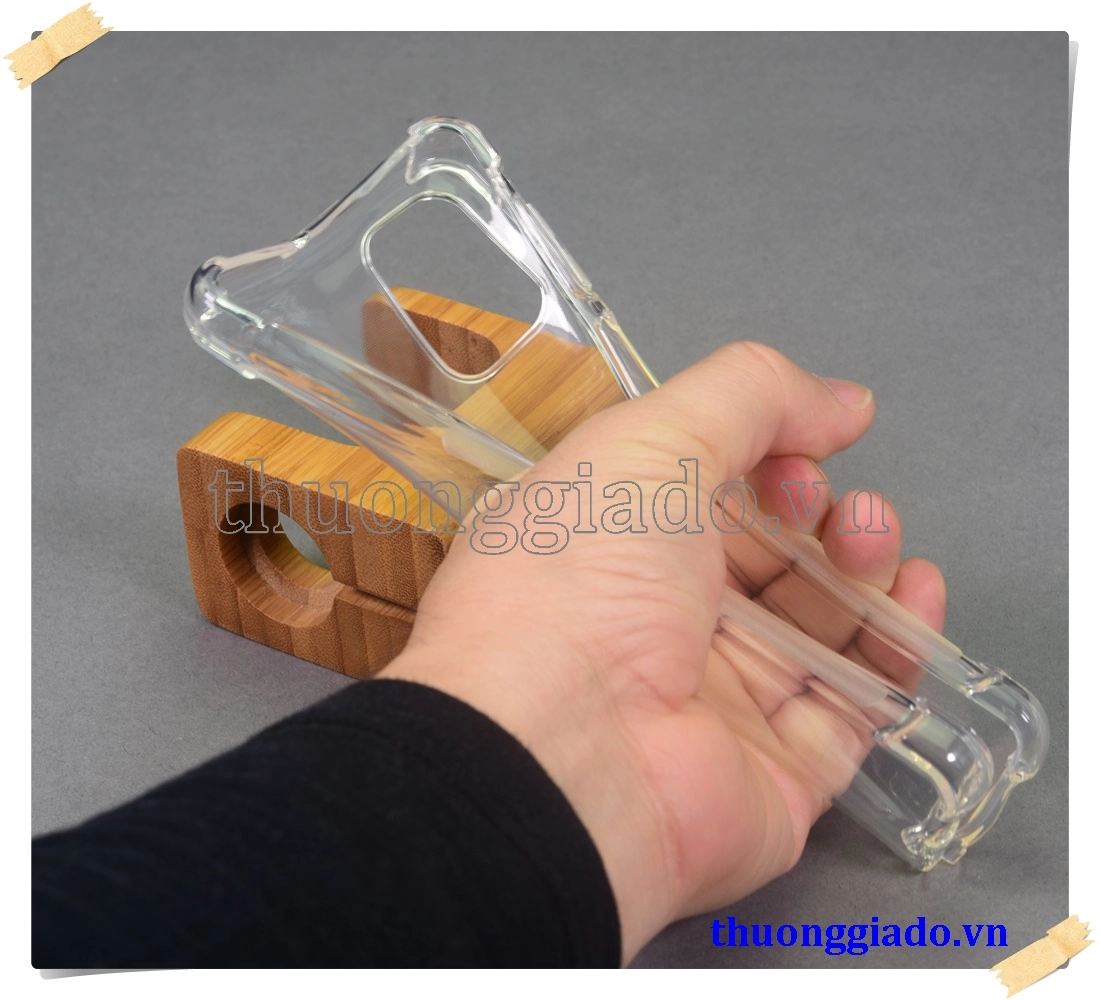 Ốp lưng silicone Samsung Galaxy M51, ốp dẻo trong suốt chống sốc 4 góc