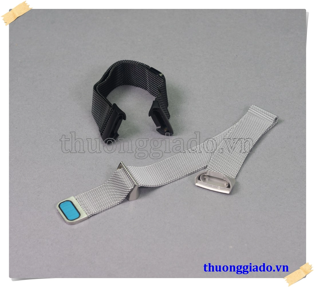 Dây đồng hồ Fitbit Charge 3, Charge 4 (dây mesh hợp kim mắt nhỏ, khóa hít nam châm)