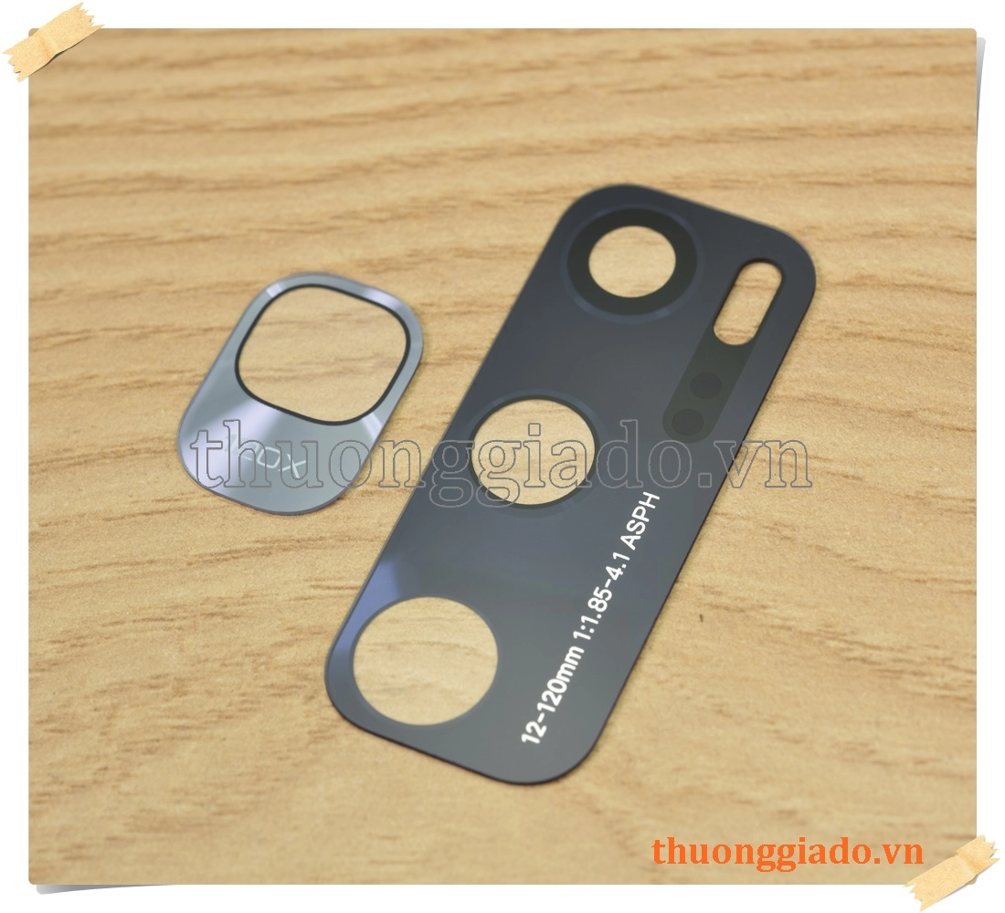 Thay kính camera sau Mi 10 Ultra (phần cụm 3 camera+đèn flash) lấy ngay